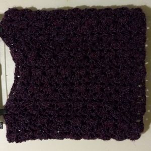 Hand Crocheted, Pullover Shawl, Apprx 16 x 16, Purple, Lavender